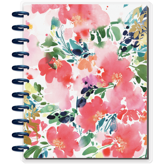 Ingrid Blooms - Big Vertical Happy Planner - 12 Months