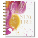 Inky Florals - Big Wellness Happy Planner - 12 Months