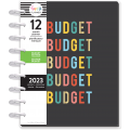Feilvare - Bright Retro - Classic Budget Happy Planner - 12 Months