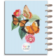 Feilvare - Butterflies & Blooms - Classic Horizontal Happy Planner - 12 Months