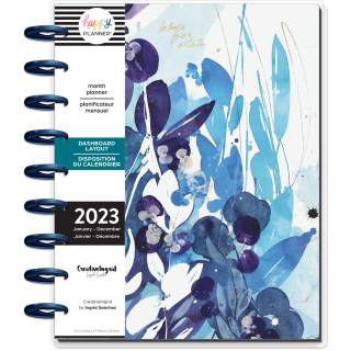 Feilvare - Ingrid Blooms - Classic Dashboard Happy Planner - 12 Months