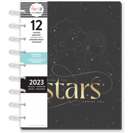 Feilvare - Celestial - Classic Monthly Happy Planner - 12 Months