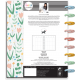 Feilvare - Whimsical Doodles - Classic Vertical Happy Planner - 12 Months