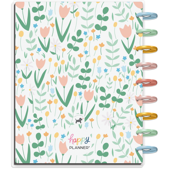 Feilvare - Whimsical Doodles - Classic Vertical Happy Planner - 12 Months