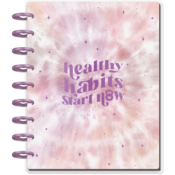 Feilvare - Tie Dye Fitness - Classic Fitness Happy Planner - 12 Months