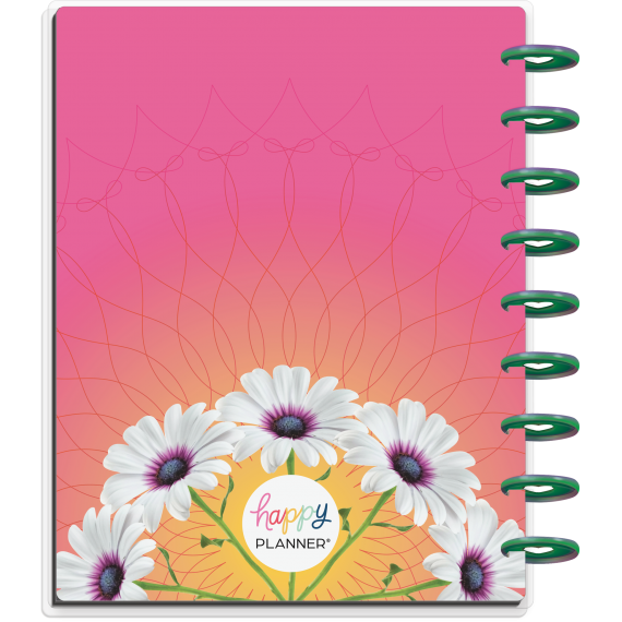 Psychedelic Florals - Classic Vertical Happy Planner - 12 Months