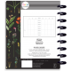 Feilvare - Deep Botanicals - Classic Vertical Happy Planner - 12 Months