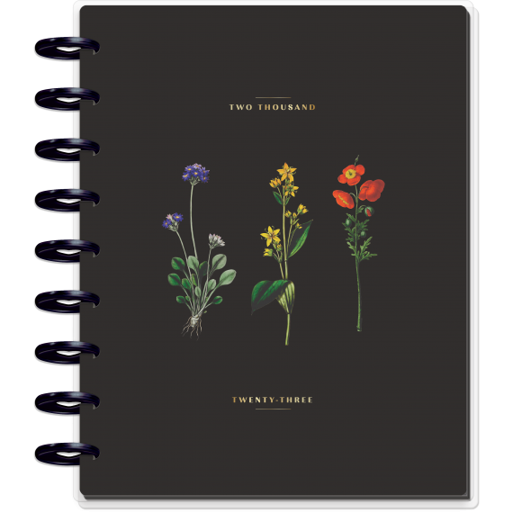 Deep Botanicals - Classic Vertical Happy Planner - 12 Months