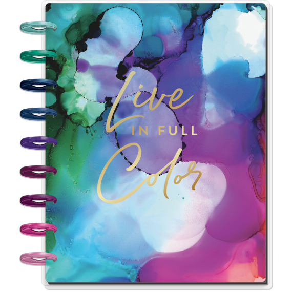 Feilvare - Live in Color - Classic Horizontal Happy Planner - 12 Months