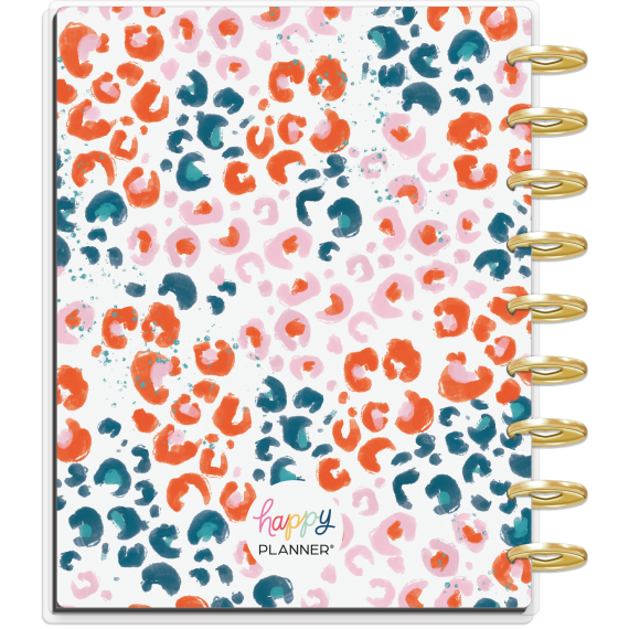 Feilvare - Tropical Boho - Classic Daily Deluxe Happy Planner Undated- 4 Months