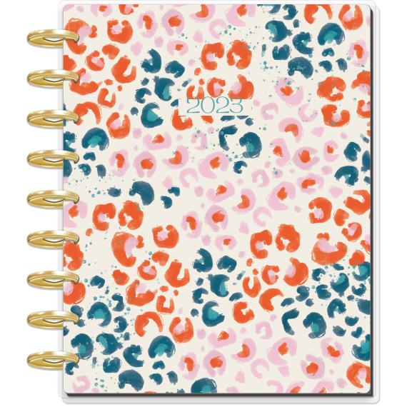 Feilvare - Tropical Boho - Classic Daily Deluxe Happy Planner Undated- 4 Months