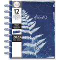 Feilvare - Cyanotype - Classic Vertical Deluxe Happy Planner - 12 Months