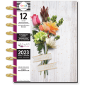 Feilvare - Beautiful Blooms - Classic Dashboard Deluxe Happy Planner - 12 Months