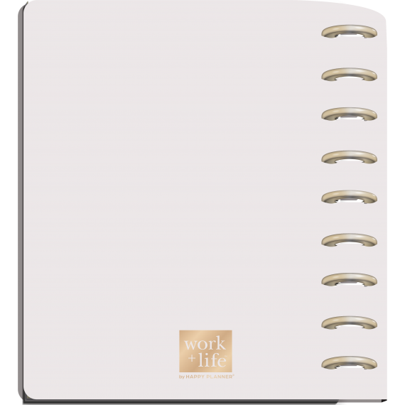 Work + Life Neutrals - Classic Vertical Professional Happy Planner - 12 Months