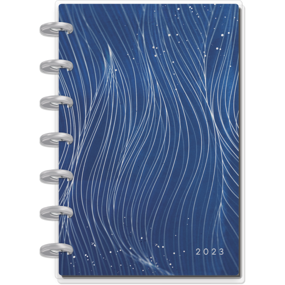 Feilvare - Cyanotype - Mini Dashboard Happy Planner - 12 Months