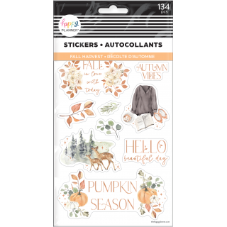 Fall Harvest - 5 Sheet Sticker Sheet