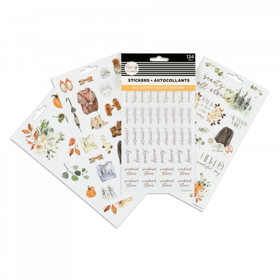 Fall Harvest - 5 Sheet Sticker Sheet