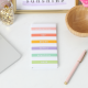 Work + Life Sticky Notes & Flag Labels - Bright Pastels