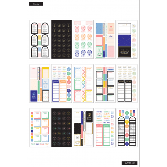 Essential Home - Classic Value Pack Stickers