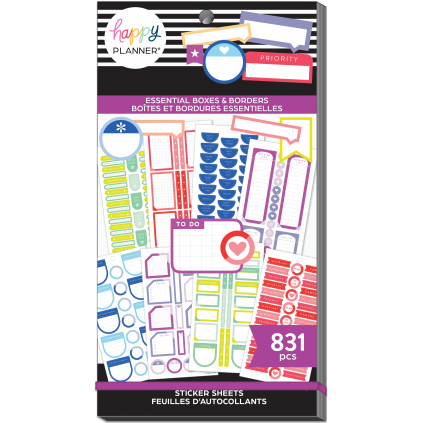 Essential Boxes & Borders - Classic Value Pack Stickers