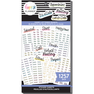 Hand-Lettered Basics - Classic Value Pack Stickers