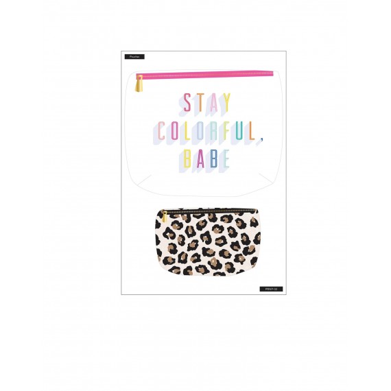 Stay Colorful - Flexible Pouch