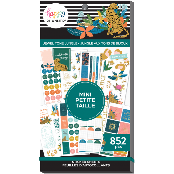 Jewel Tone Jungle - Mini Value Pack Stickers