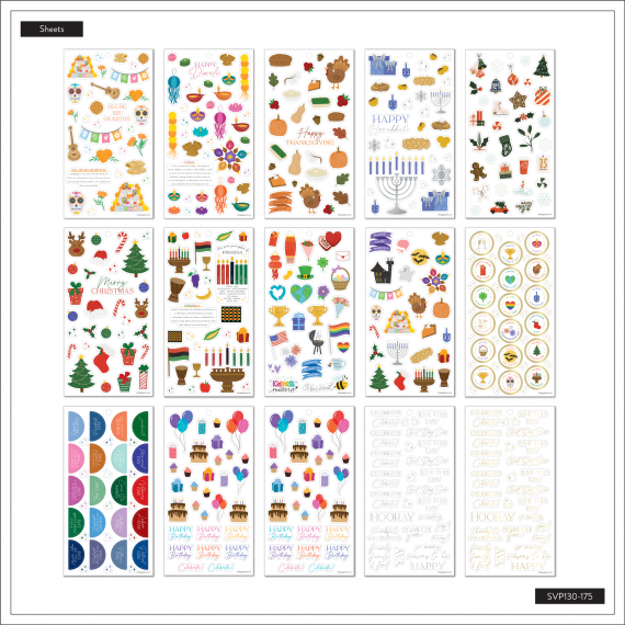 Essential Holidays - Classic Value Pack Stickers