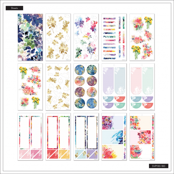 Ingrid Blooms - Big Value Pack Stickers