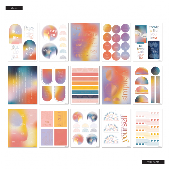 Happy + Mod - Large Value Pack Stickers
