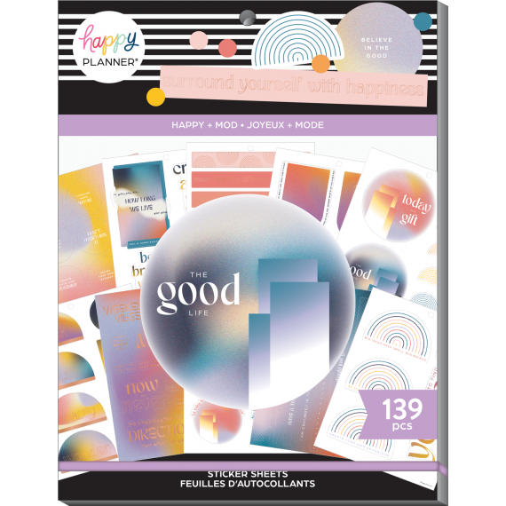 Happy + Mod - Large Value Pack Stickers