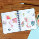 Feilvare - Ingrid Blooms - Big Vertical Happy Planner - 12 Months