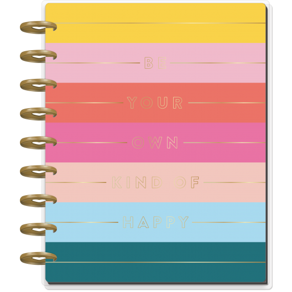 Feilvare - Bright & Fun - Classic Vertical Udatert Happy Planner