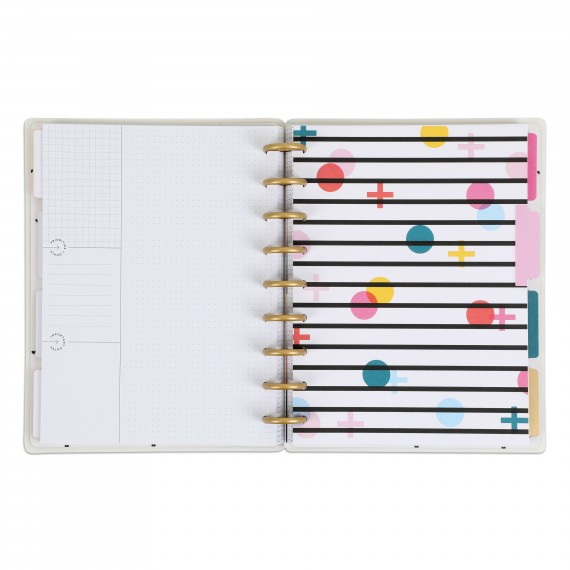 Feilvare - Bright & Fun - Classic Vertical Udatert Happy Planner