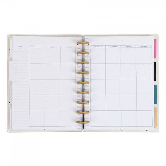 Feilvare - Bright & Fun - Classic Vertical Udatert Happy Planner