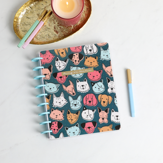 Feilvare - Playful Pets - Classic Checklist Udatert Happy Planner