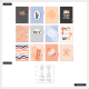 Vintagesque - Classic Wellness Udatert Happy Planner