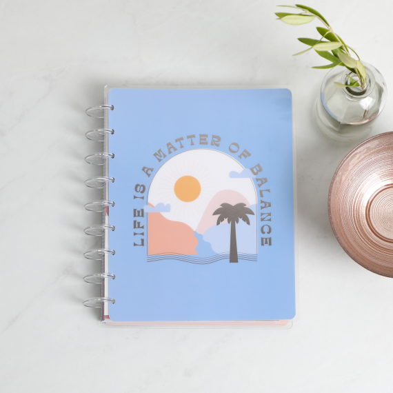 Feilvare - Vintagesque - Classic Wellness Udatert Happy Planner