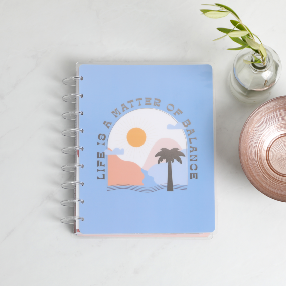 Vintagesque - Classic Wellness Udatert Happy Planner