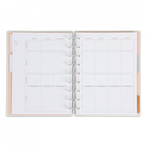 Vintagesque - Classic Wellness Udatert Happy Planner