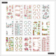 Seasonal Flowers - Value Pack Stickers