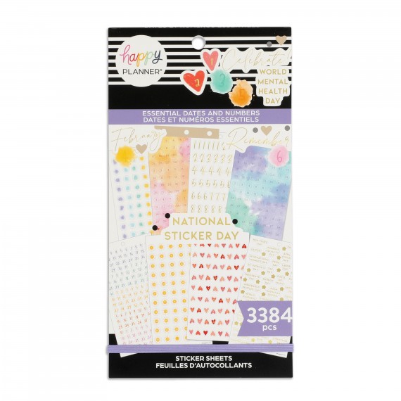 Essential Dates and Numbers - Classic Value Pack Stickers