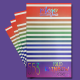 Rainbow Foil Boxes Sticker Book - Mojo JojoPlans