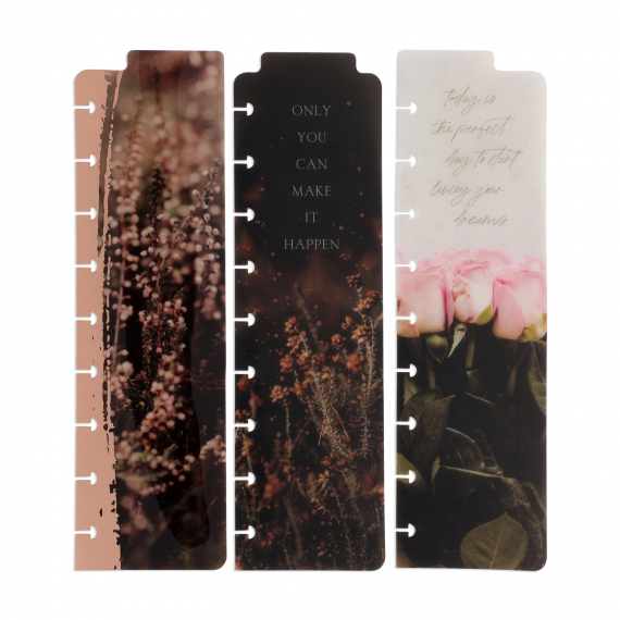 Moody Florals Classic Bookmarks