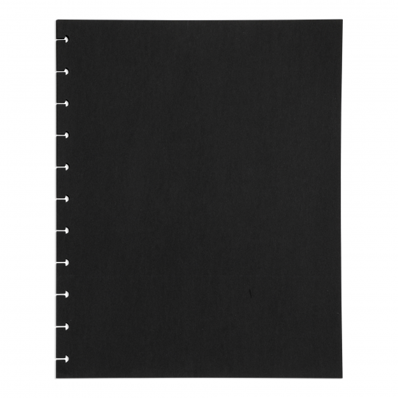 Black Pages Big Fill Paper