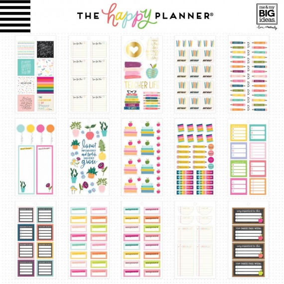 Teacher Functional - BIG - Value Pack Stickers