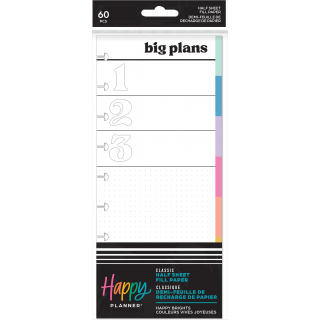 Happy Brights Skinny Classic Fill Paper