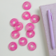 Berry Pink Translucent Swirl Medium Plastic Discs