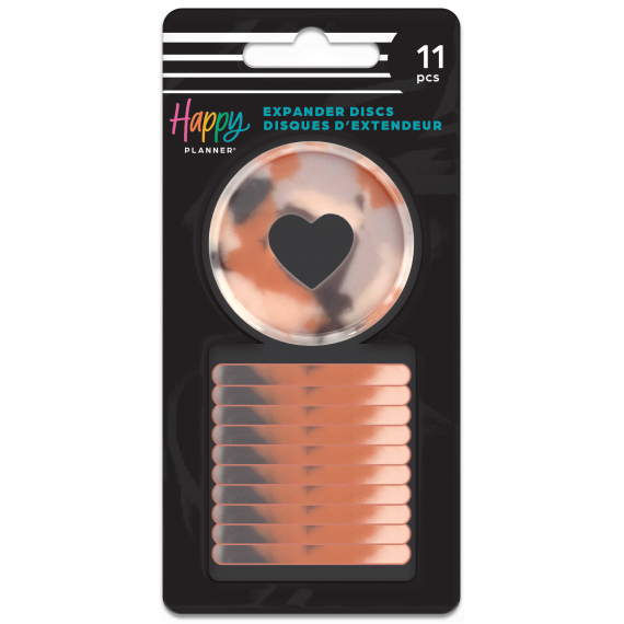 Blush Glossy Tortoise Expander Plastic Shell Disc