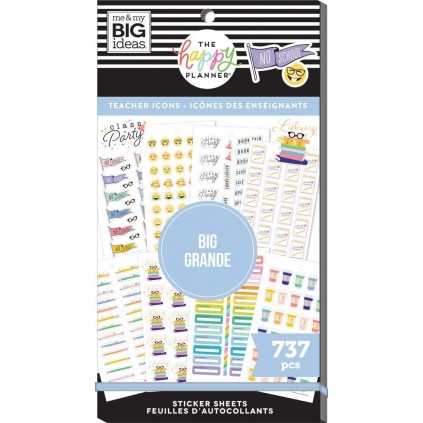 Icons Teacher - BIG - Value Pack Stickers